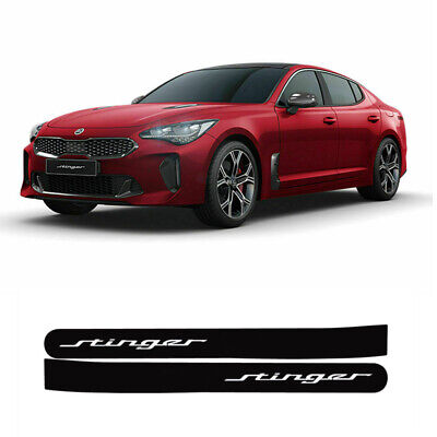 Rear Lamp Carbon Decal Sticker 2p for 2017 2019 Kia Stinger