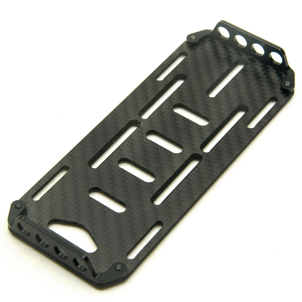 Carbon Fiber Battery Mounting Plate Board for 1/10 Axial SCX10 RC Crawler Car
