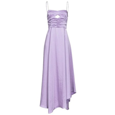 Pre-owned Pinko Purple Polyester Dress