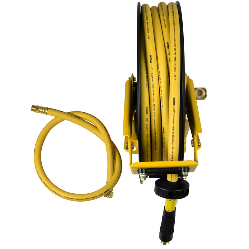 Dewalt 1/2 in. 50 ft Retractable Auto Air Compressor Pneumatic Hose Reel Tool