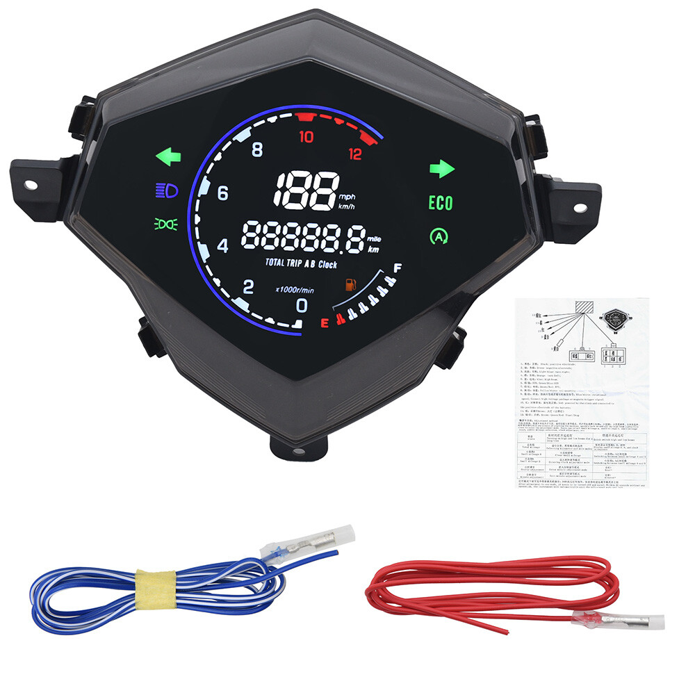 Digtal Odometer LED Instrument Assembly For YAMAHA Mio125 MIO i125 Mio110 Mio M3