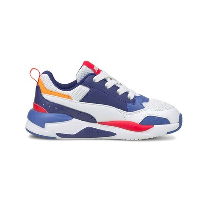 

Puma XRay 2 Square Youth Girls Blue, White Кроссовки Повседневная обувь 374192-06, Puma XRay 2 Square Youth