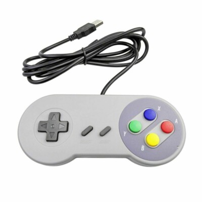 SNES USB Classic Controller Retro Joypad for PC or Mac
