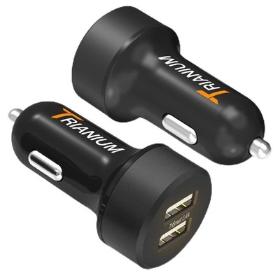 Car Charger 24W (2 Pack) Dual Charger Adapter, AtomicDrive SmartUSB Compatibl...