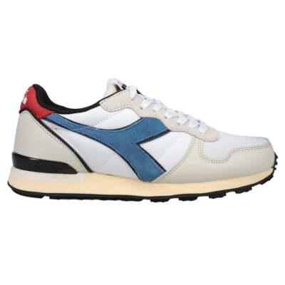 

Diadora Camaro Icona Мужские белые кроссовки на шнуровке Повседневная обувь 177914-C9346, Белый, Diadora Camaro Icona Lace Up
