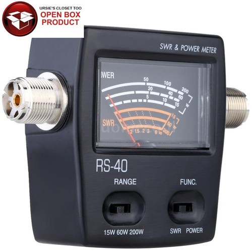 Signstek Professional UV Dual Band Standing-Wave Meter Power SWR/Power for...