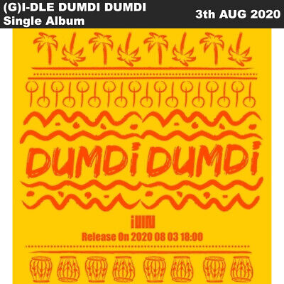 (G)I-DLE DUMDI DUMDI Single Album 2SET CD+Booklet+PhotoCard+Etc+Tracking Code