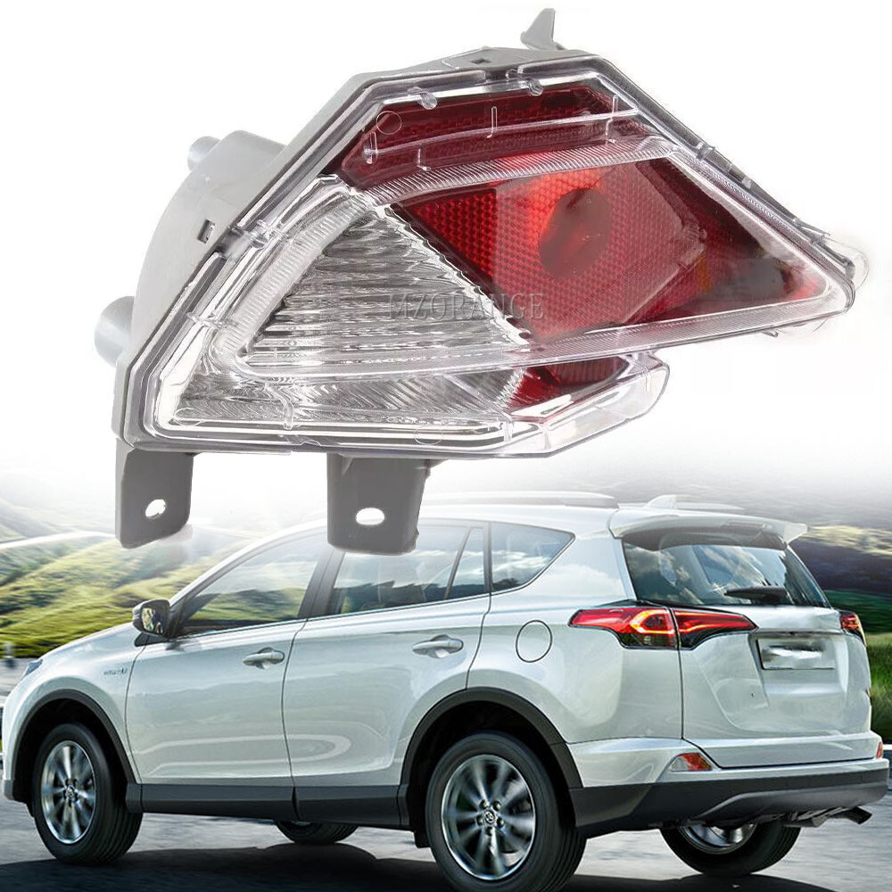 NEW Rear Left Driver Bumper Reflector Light Lamp For Toyota RAV4 2016 2017 2018