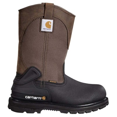 Carhartt 11-дюймовые водонепроницаемые изолированные стальные носки Eh Wellington Mens Black Work S