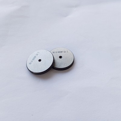 Thread Ring Gage 0-80 UNF 2A Thread Ring Gauge T and Z GO NOGO