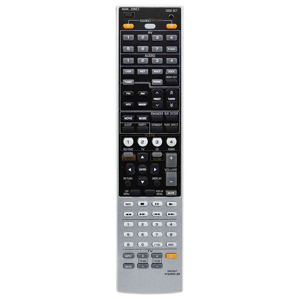 ＊Yamaha RAV347 WT92830 JEX リモコン Amazon.com: New RAV347 WT92830 JEX Replacement Remote