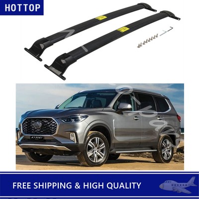 2Pcs Roof Rail Rack Cross Bars Crossbars Fits For Maxus D90 LDV D90 2017-2024