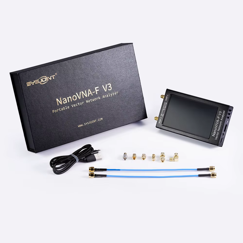 2023 Latest NanoVNA-F V3 4.3 inch 6GHz HF VHF UHF Vector Network Analyzer Antenn