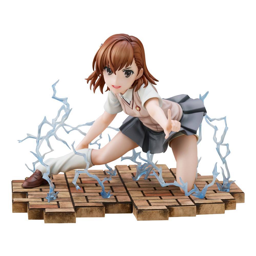 A Certain Scientific Railgun Figur - Mikoto Misaka 14 cm TOP-IMPORT