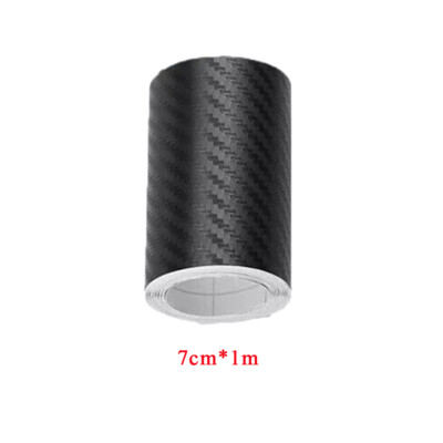 Protector Sill Scuff Cover Car Door Carbon Fiber Sticker Body Anti Scratch Strip