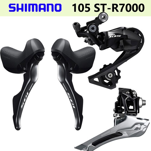 Shimano 105 R7000 2x11 Speed Road Bike Groupset Shifters Front