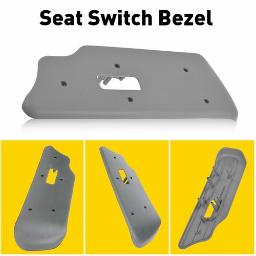 Seat Switch Driver Bezel Side for 2003-2007 Chevy Silverado 1500 HD 2500 HD 3500