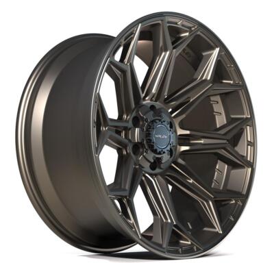ラフルル・ラブ 4枚 4Play 4P83 22x10 Bronze Wheels Set (4) Fit RAM Jeep Chevy