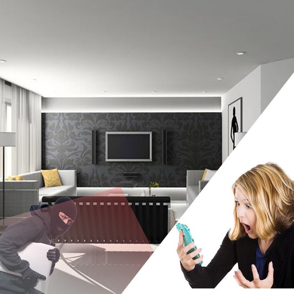 Spy Camera WiFi Hidden Wireless Security Nanny Cam HD 1080P Alarm Night Vision - Image 35