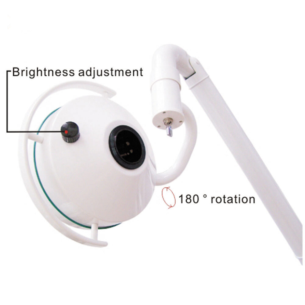 Dental 36W LED Examination Light Wall Mounted Medical Surgical Shadowless Lamp