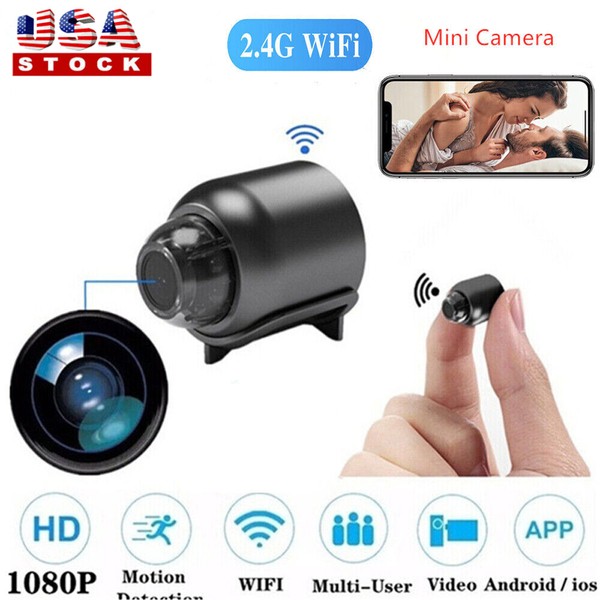 Mini Camera WiFi HD 1080P Hidden IP Night Vision Camcorder Home Security Cam