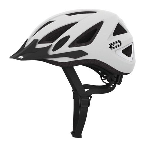 abus hyban urban helmet with integrated led taillight