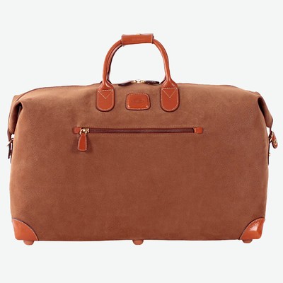 NEW Bric's Life Camel Brown Holdall Medium