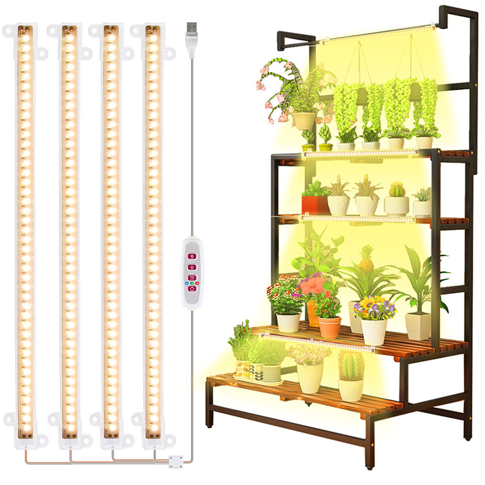 Tube Strip 1-4 Bar Full Spectrum Plant Lamp For Indoor Flower Veg