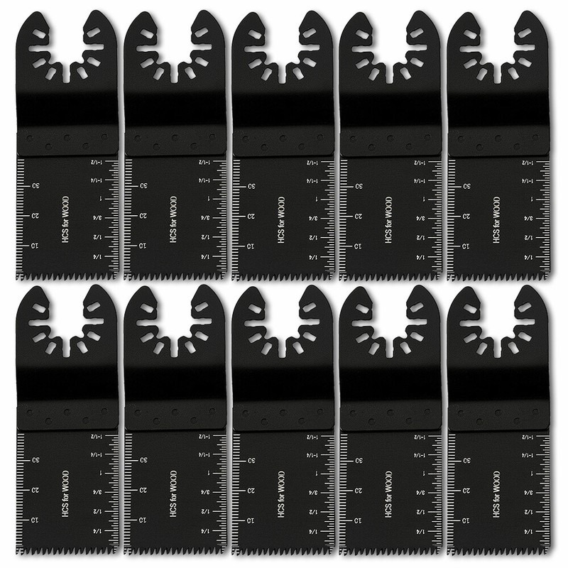 10//30x 34mm Oscillating Saw Blades For Fein Multimaster Bosch Makita Multitool