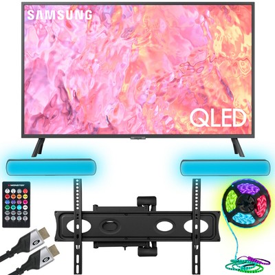 Samsung QN50Q60CA 50" QLED 4K Smart TV 2023 w/ TV Wall Kit