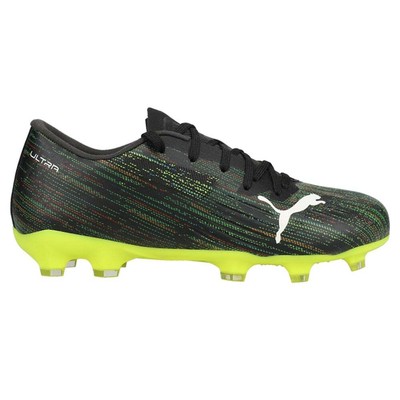 Футбольные бутсы Puma Ultra 2.2 Firm GroundAg Молодежные мальчики Черные кроссовки Athletic Sh