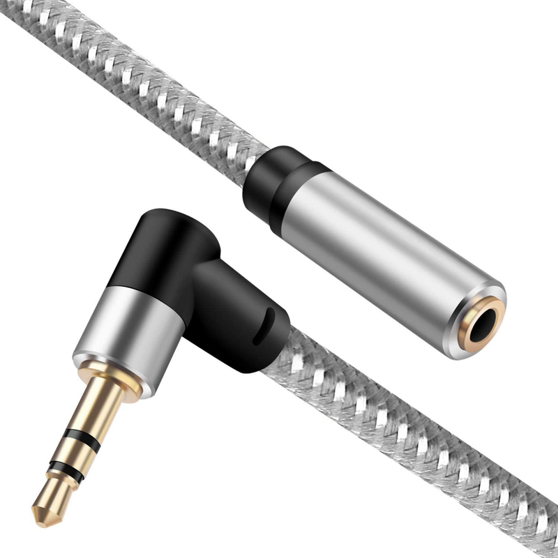 3.5mm AUX Extension Cable 20 ft hftywy Double Shielded Headp