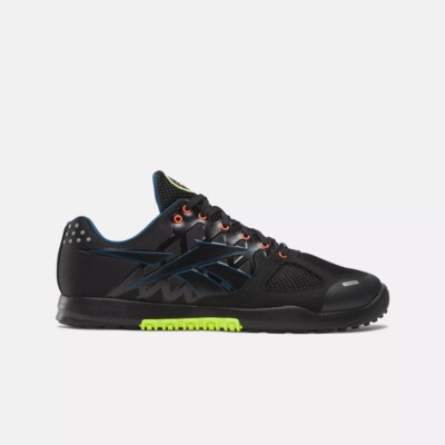 Men's Reebok Nano 2.0 Black Lime crossfit x4 ALL SIZES GETITWHILETHEGETTINGSGOOD