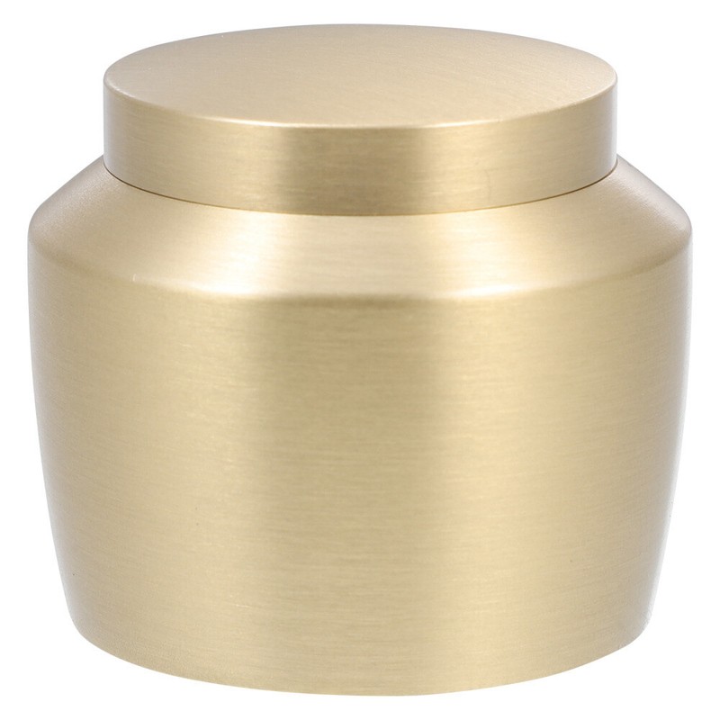 Mini Copper Canister Kupfer Drogenhalter Kupferhandwerk Tee Dichtungskanister