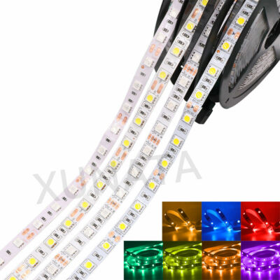 5m 12V LED Strip Lights SMD 2835 5050 5054 600 LED Flexible Tape Lamp Waterproof