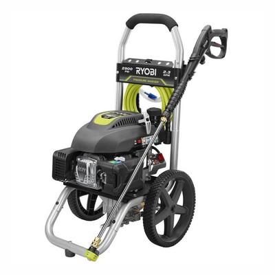 RYOBI Gas Pressure Washer Axial Hand-Truck Frame Recoil Start 2,900 PSI 2.3 GPM