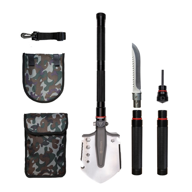 DöNges Multifunktionaler Klappspaten All-In-One | Mehrzweck Klappschaufel