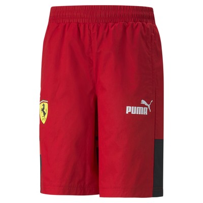 Тканые шорты Puma Sf Race Sds Мужские красные повседневные спортивные штаны 53512702