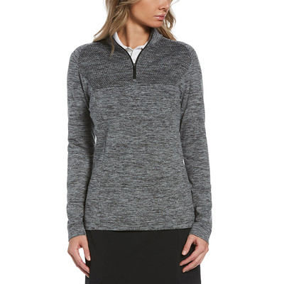 Perry Ellis Ladies 1/4 Zip Pullover PEW108