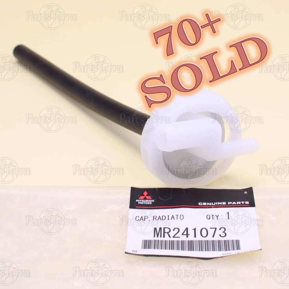 MR241073 New Genuine Mitsubishi MONTERO SPORT LANCER Radiator Condenser Tank Cap