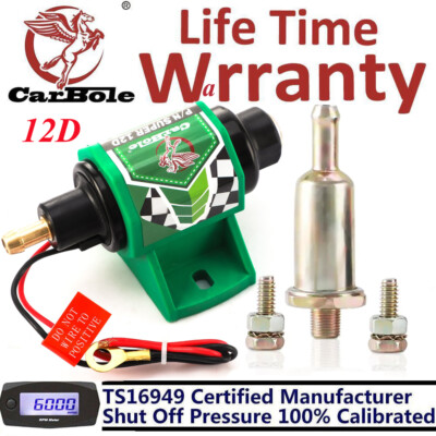12D Micro Fuel Pump Super Electric Diesel For Most 4,6&8 Cylinder Carbure New