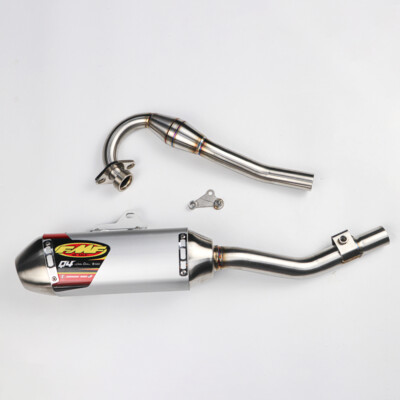 Racing Full System Exhaust Pipe Kit FMF FOR KAWASAKI KLX140 KLX140L