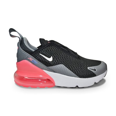 

Детские кроссовки Nike Air Max 270 (PS) — AO2372 020 — серебристо-черный металлик