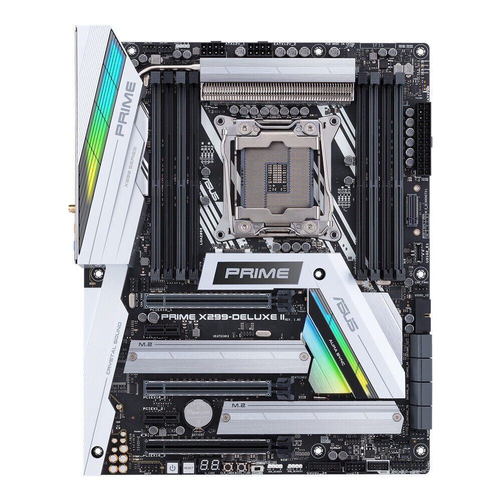 ASUS PRIME X299-DELUXE II Motherboard With BOX Support Intel Core