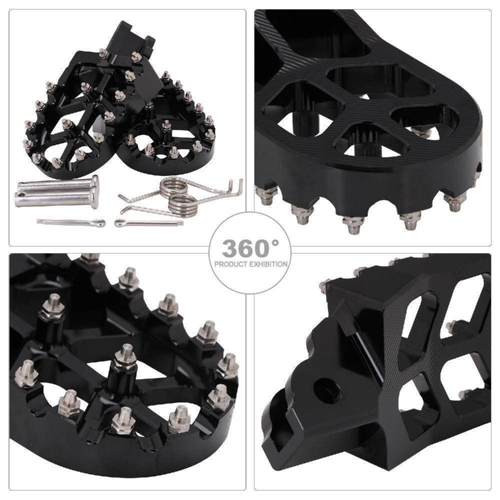 CRF Foot Pegs Dirt Bike Footpegs Pedals for CRF110F 2013-2022 CRF125F 2014-2023