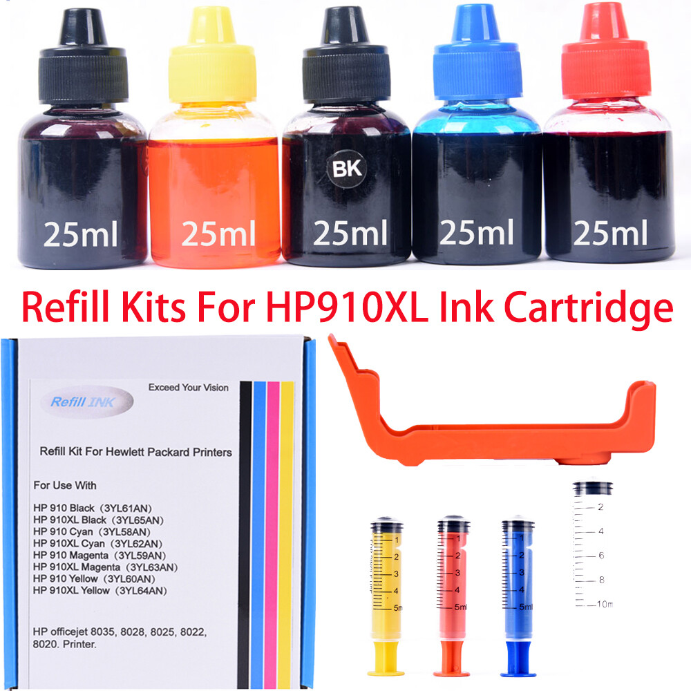 hp 8025 ink refill