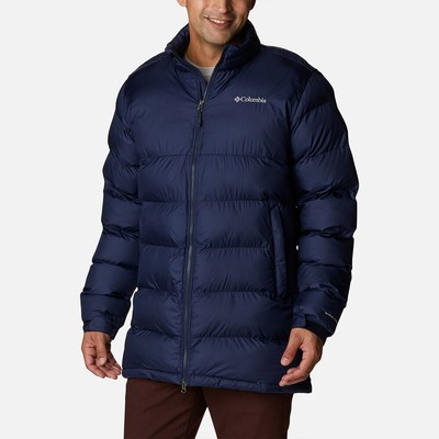 

Мужская куртка-пуховик Columbia Pike Lake Mid темно-синяя, Синий, Columbia Pike Lake Mid Puffer Jacket