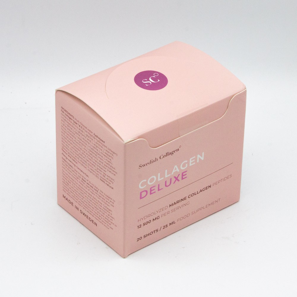 Swedish Collagen Deluxe Shots 12.500mg Marine Collagen 60 Liquid Ampoules x 25ml - Picture 16 of 18