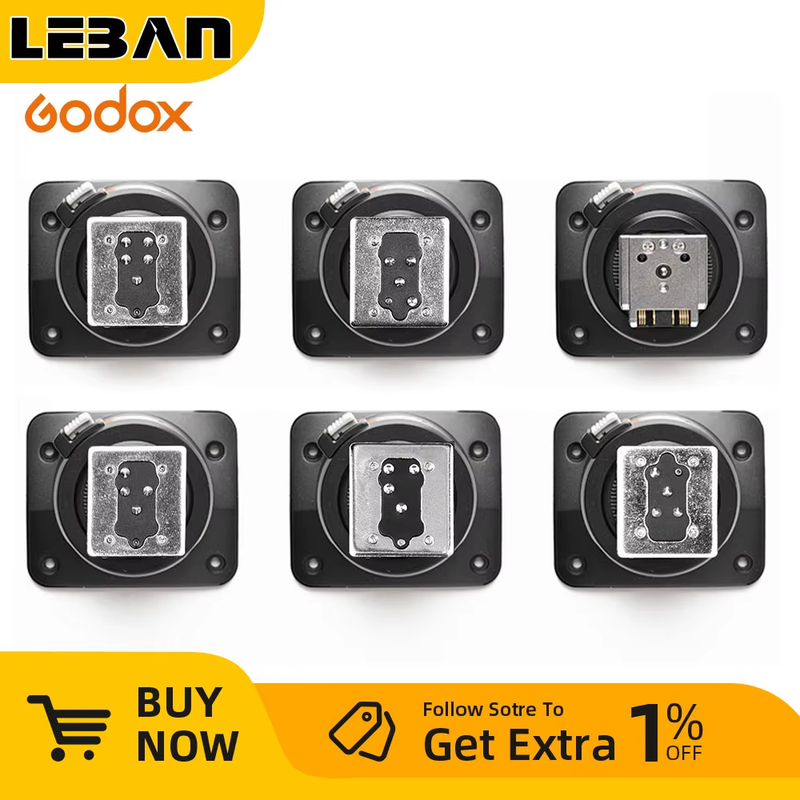 Godox Speedlite V1 V1C V1N V1S V1F V1O V1P Flash Hot Shoe Replace Accessories