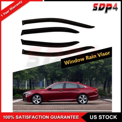 Window Vent Visor Guards Shades Deflectors For Toyota Corolla Sedan 2003-2008